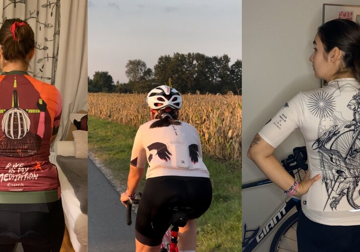 Koszulka kolarska Rivanelle by Holokolo - recenzja ambasadorki