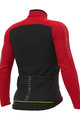 ALÉ Zimowa koszulka kolarska z długim rękawem - SOLID FONDO WINTER - czerwony