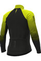 ALÉ Zimowa koszulka kolarska z długim rękawem - R-EV1 CLIMA PROTECTION 2.0 VELOCITY WIND G+ - żółty/czarny