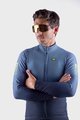 ALÉ Zimowa koszulka kolarska z długim rękawem - R-EV1 CLIMA PROTECTION 2.0 VELOCITY WIND G+ - szary/czarny