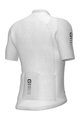 ALÉ Koszulka kolarska z krótkim rękawem - SILVER COOLINGR-EV1 - biały