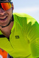 ALÉ Koszulka kolarska z krótkim rękawem - R-EV1 C SILVER COOLING - żółty