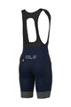 ALÉ Krótkie spodnie kolarskie z szelkami - R-EV1 GT 2.0 - niebieski