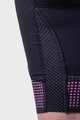 ALÉ Krótkie spodnie kolarskie z szelkami - PRS MASTER 2.0 LADY - czarny/różowy