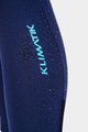 ALÉ Długie spodnie kolarskie z szelkami - KLIMATIK K-ATMO 2.0 - niebieski