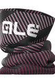 ALÉ Komin kolarski - ACCESSORI TAK WOOL THERMO - czarny/bordowy