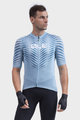 ALÉ Koszulka kolarska z krótkim rękawem - SOLID THORN - niebieski