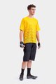 ALÉ Koszulka kolarska z krótkim rękawem - OFF ROAD - MTB VISUAL - żółty