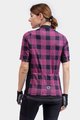 ALÉ Koszulka kolarska z krótkim rękawem - OFF ROAD - GRAVEL SCOTTISH LADY - różowy