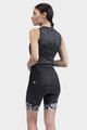ALÉ Krótkie spodnie kolarskie bez szelek -  SOLID RIDE LADY - czarny