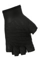 ALÉ Kolarskie rękawiczki z krótkimi palcami - ASPHALT - czarny