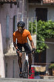 ALÉ Koszulka kolarska z krótkim rękawem - RIO PR-E - pomarańczowy