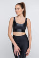 ATHLEEYA Biustonosz - ALLURE SHINE - czarny