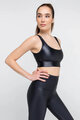 ATHLEEYA Biustonosz - ALLURE SHINE - czarny