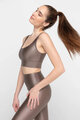 ATHLEEYA Biustonosz - ALLURE SHINE - beżowy