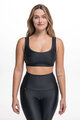ATHLEEYA Biustonosz - COMFORT MATTE - czarny