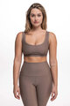 ATHLEEYA Biustonosz - COMFORT MATTE - beżowy