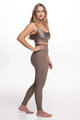 ATHLEEYA legginsy - ESSENTIAL MATTE - beżowy