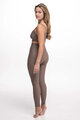 ATHLEEYA legginsy - ESSENTIAL MATTE - beżowy