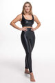 ATHLEEYA legginsy - ESSENTIAL SHINE - czarny