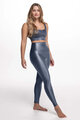 ATHLEEYA legginsy - ESSENTIAL SHINE - niebieski