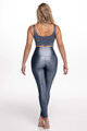 ATHLEEYA legginsy - ESSENTIAL SHINE - niebieski