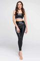 ATHLEEYA legginsy - FASHION SHINE - czarny