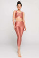 ATHLEEYA legginsy - DANCE SHINE - brązowy