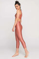 ATHLEEYA legginsy - DANCE SHINE - brązowy