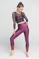 ATHLEEYA legginsy - COFFEE SHINE - fioletowy