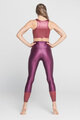 ATHLEEYA legginsy - COFFEE SHINE - fioletowy