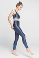 ATHLEEYA legginsy - COFFEE SHINE - niebieski