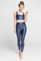 ATHLEEYA legginsy - COFFEE SHINE - niebieski