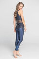 ATHLEEYA legginsy - COFFEE SHINE - niebieski