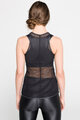 ATHLEEYA top - LADIES NIGHT - czarny