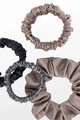ATHLEEYA opaski do włosów - SCRUNCHIE SET - beżowy