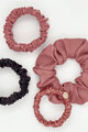 ATHLEEYA opaski do włosów - SCRUNCHIE SET - brązowy