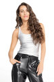 ATHLEEYA top - EVERYDAY TANK - srebrny