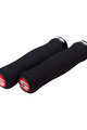 SRAM gripy - LOCKING GRIPS 129 mm - czarny/czerwony