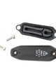 SRAM zestaw do manetki - DISC BRAKE LEVER RESERVOIR CAP KIT - czarny