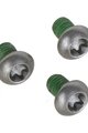 SRAM zestaw śrub - CRANK BOLT KIT REMOVABLE SPIDER - srebrny