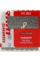 SRAM łańcuch - PC 951 - złoty/srebrny