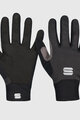 SPORTFUL Kolarskie rękawiczki z długimi palcami - KIDS SOFTSHELL - czarny