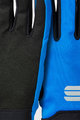 SPORTFUL Kolarskie rękawiczki z długimi palcami - KIDS SOFTSHELL - niebieski/czarny