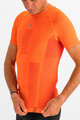 SPORTFUL Kolarska koszulka z krótkim rękawem - 2ND SKIN - pomarańczowy