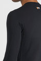 SPORTFUL Kolarska koszulka z długim rękawem - TD MID - czarny