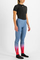SPORTFUL legginsy - APEX - jasnoniebieski/czerwony