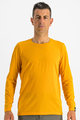 SPORTFUL Kolarska koszulka z długim rękawem - XPLORE - żółty