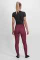 SPORTFUL legginsy - DORO - bordowy
