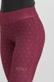 SPORTFUL legginsy - DORO - bordowy